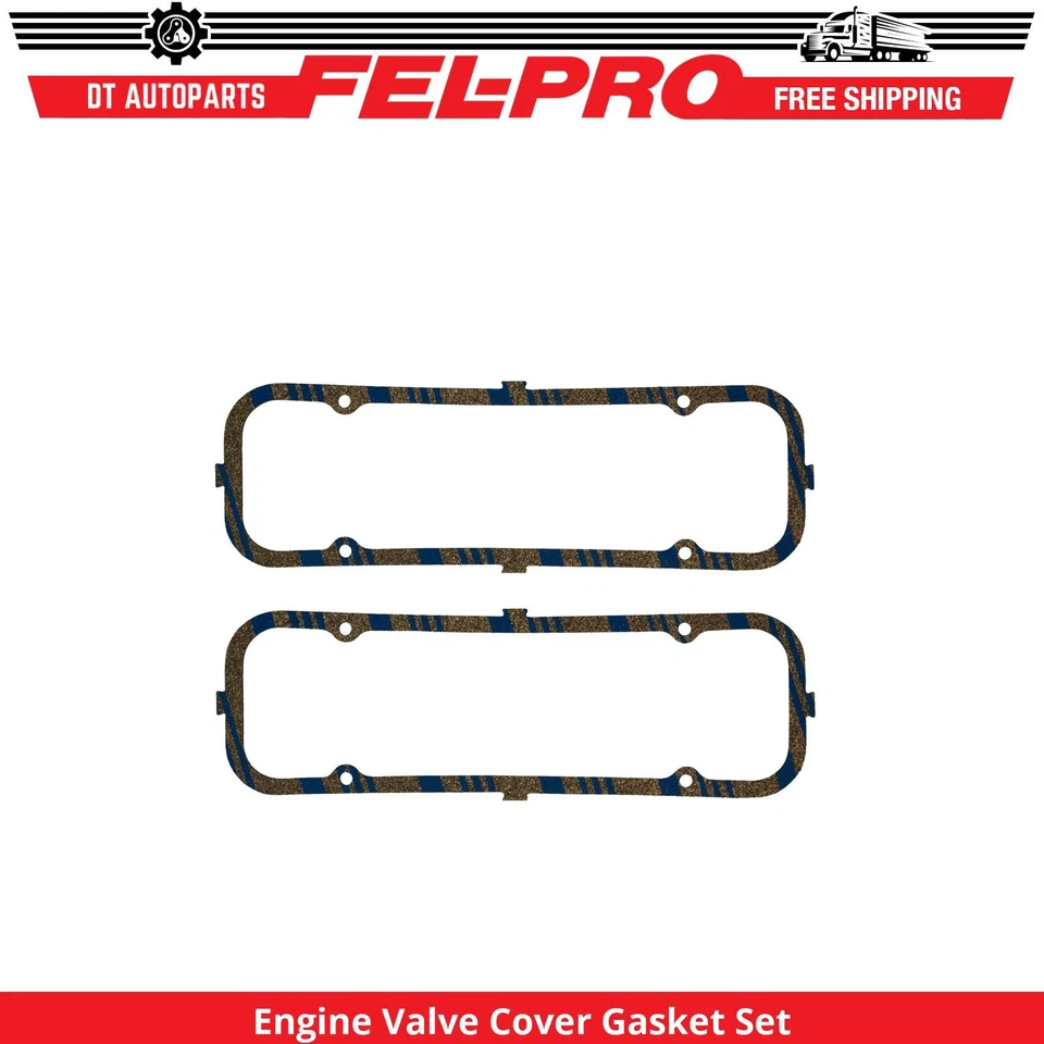 Juego de juntas de cubierta de válvula de motor Fel-Pro 1967 1968 para Jeep CJ6 1966-1971 3,7 L V6 Foto 1 de 1