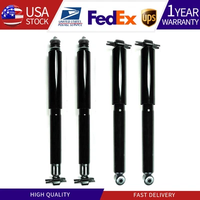 Conjunto de 4 piezas de amortiguador delantero y trasero FCS para Jeep Wrangler TJ 1997-2006 Foto 1 de 4