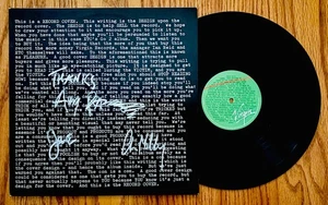 Álbum GO 2 firmado por XTC por Andy Partridge, Colin Moulding y Dave Gregory ~ casi como nuevo - Imagen 1 de 2