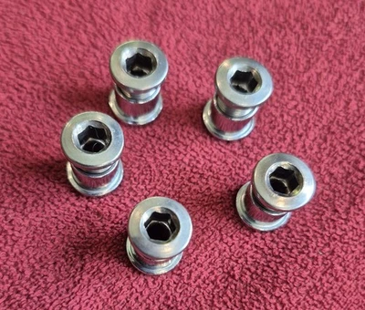 Shimano 105 Chainring Bolts - Set of Five - Image 1 of 2