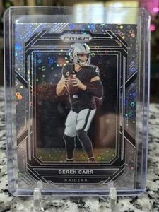 2022 Prizm Derek Carr White Sparkle Prizm SSP #169 New Orleans Saints Ebay 1/1 - Picture 1 of 2