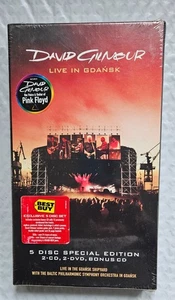 David Gilmour,  Live In Gdansk  Exclusive Rare 5-Disc 3 CD/2 DVD, Sealed w/Slash - Picture 1 of 2