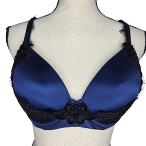 Soma BH 34D Limited Edition Grandeur Blau Full Cover Bügel Lite Pad - Bild 1 von 5