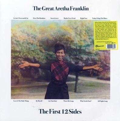 ARETHA FRANKLIN "THE GREAT ARETHA FRANKLIN" (CLEAR) BRAND NEW! SEALED LP! (MINT) - Image 1 of 2