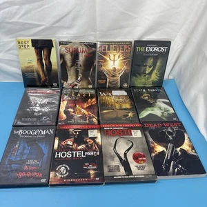 12 HORROR MOVIES DVD LOT - Picture 1 of 15
