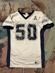 Vintage 2000s Columbine Rebels Football Jersey Player Worn Size L/XL 22x33 RARE - Bild 1 von 7