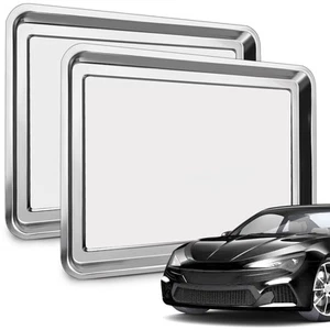 Stainless Steel Oil Drip Pan 27x19 Inch Rust Resistant Oil Change Mat Tray - Picture 1 of 8