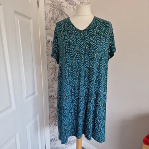 Seasalt Tunic, Size 20, NWOT, Stretch Cotton, Sea Green, Turquoise - Picture 1 of 9