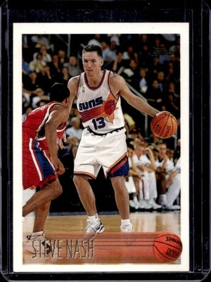 1996-97 Topps Steve Nash Rookie RC #182 Suns - Image 1 of 2