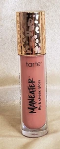 Tarte Maneater Lip & Cheek Gloss Double Duty Beauty BUFF 0,28 flüssige Unzen 8,5 ml Versiegelung - Bild 1 von 3