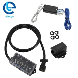 8 Ft 7 Way Plug Inline Junction Box Wiring Harness Trailer Cord Kit - Picture 1 of 18