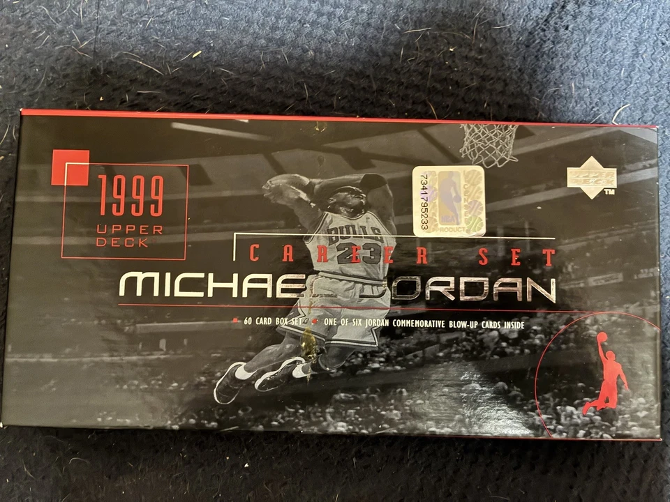 NBA 1999 Upper Deck Michael Jordan Career 60 Card Set - Image 1 of 4