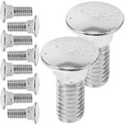 100 Pcs Round Screws Wheel Carriage Bolt Assortment Hardware
