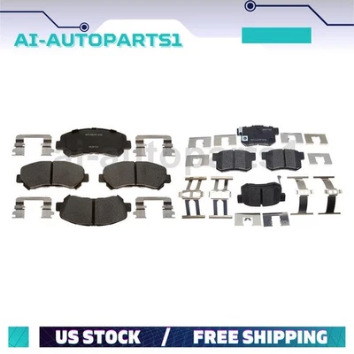 Комплект передних задних тормозных колодок для Suzuki Kizashi 2010 2011 2012 2013 годов выпуска - Изображение 1 из 4