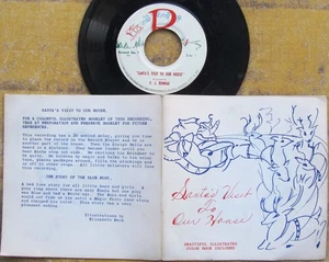 KANSAS CITY CHRISTMAS 45 on R label No. 1 with fold-out booklet F.J. RENNAU - Picture 1 of 4