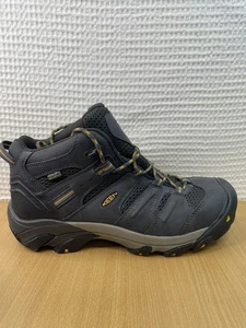 Keen Lansing Mid Waterproof Steel Toe 1018079 Black Work Boots Men’s Sz. 11 D - Picture 1 of 12