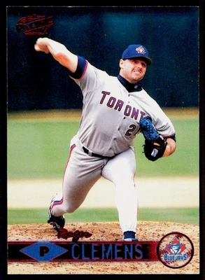Tarjeta de béisbol 1999 Pacific #436 Roger Clemens Toronto Blue Jays Foto 1 de 2