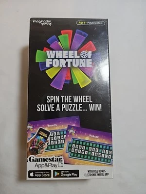 Wheel of Fortune Game APP & PLAY.  App Store/Google Play Compatible.  Sealed. - Image 1 of 2