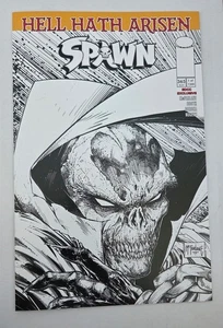 Juego sin firmar exclusivo SDCC 2025 SPAWN SCORCHED, KING SPAWN, B & W, PISTOLERO - Imagen 1 de 2