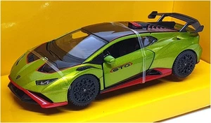 Rastar 1/32 Scale Diecast 64310 - Lamborghini Huracan STO - Met Green - Picture 1 of 5