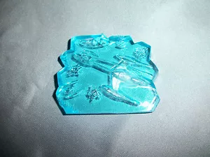 Galaxy Crystal BLAU STARFIGHTER Duell STAR WARS DEUTSCH Getreide Premium KELLOGGS - Bild 1 von 2