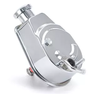 Saginaw Power Steering Pump Chrome Keyway For Chevy Ford GM Chrysler P Series - Picture 1 of 11