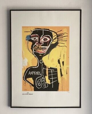 Jean Michel Basquiat : Lithographie Grand Format Numérotée • 160€