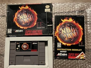 NBA Jam: Tournament Edition (Super Nintendo Entertainment System, 1995) CIB - Picture 1 of 12