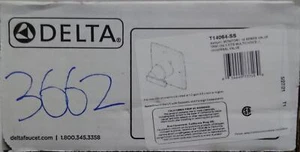 DELTA Ashlyn Monitor 14 Series Valve Only Trim, T14064-SS, Trim Only, - Picture 1 of 1