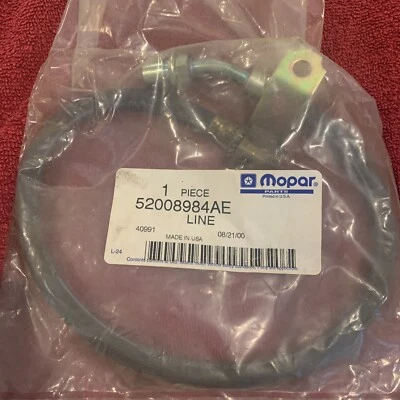 1997 - 2002 道奇 Dakota 后轴正版 Mopar 制动软管 52008984AE — 第 1/2 张图片