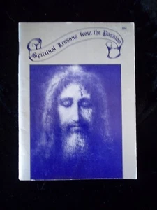 Vintage Spirituelle Lehren aus der Passion Heft Radio Antworten Jesus Augen 50er - Bild 1 von 6