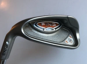 Ping G10 Silver Dot 7 Iron AWT Steel Shaft S Flex LH - Picture 1 of 9