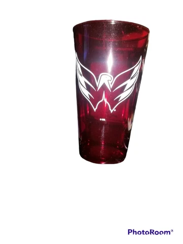 Washington Capitals Tumbler Cup Set Tailgate, Acrylic 16oz NHL Licensed Cover