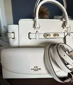 Coach Blake Leather Handbag Convertible w/Wallet -Pre-owned - Excellent Cond. - Picture 1 of 17