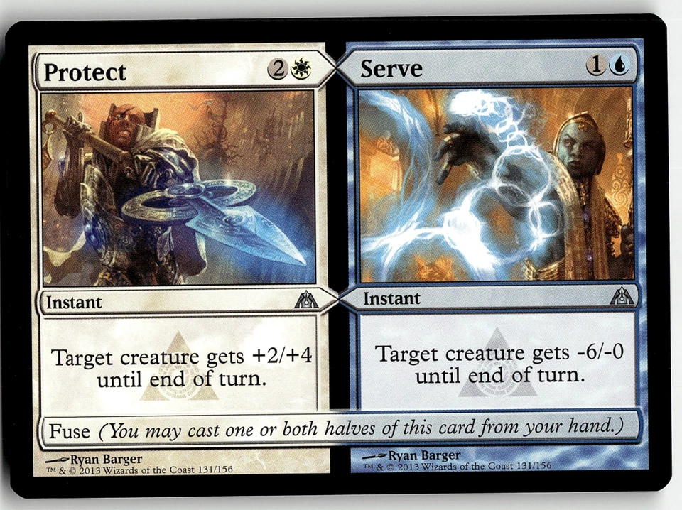 MTG Protect   Serve Dragon's Maze 131/156 Regular Uncommon - Image 1 of 1