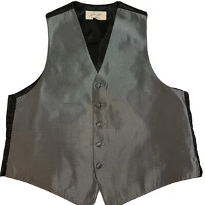 Tuxedo Vest Formal. Size Large. Men's Jean Yves Paris. - Picture 1 of 8