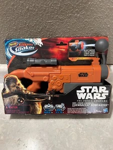 NERF Star Wars The Force Awakens Super Soaker Chewbacca Bowcaster NEW! - Picture 1 of 2