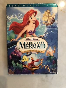 The Little Mermaid (DVD, Disney, 2006, 2-Disc Set, Platinum Edition) - Picture 1 of 4