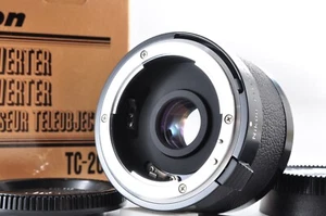 Nikon TC-201 Teleconverter 2x for Ai-s MF Lens w/Box Near Mint From JAPAN #1193 - Picture 1 of 11
