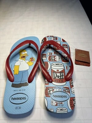 Chanclas para mujer Havaianas azul agua/multicolor 4137889 talla 8 (nuevas con etiquetas) Foto 1 de 4