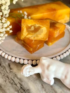 Oatmilk Honey Handmade Soap Bars 100% Natural Aromatherapy  Set of 4 Moisturizin - Picture 1 of 13