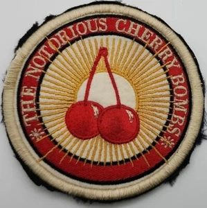 The Notorious Cherry Bombs Patch for promo advanced CD released in 2004 **RARE** - Picture 1 of 2