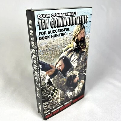 VTG VHS Duck Commanders Ten Commandments Successful Duck Hunting Phil Robertson - Image 1 of 4