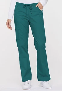 Pantalón Médico Teal Dickies EDS Signature tiro medio cordón cargo 86206 TLWZ - Imagen 1 de 6