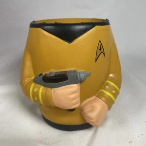 Vintage Captain Kirk Star Trek Koozie Getränkekühler CBS Studios Big Mouth Trekkie - Bild 1 von 8