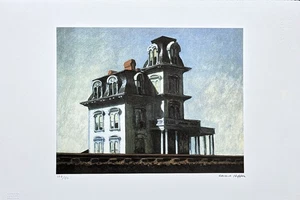 EDWARD HOPPER - House by the Railroad -signed, numbered edition 147/150,57x38 cm - Picture 1 of 6