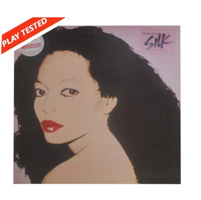 Diana Ross Silk Vinyl 12  Inch Record LP Album 1982 Capitol + Inner Gatefold VG+ - Image 1 of 4