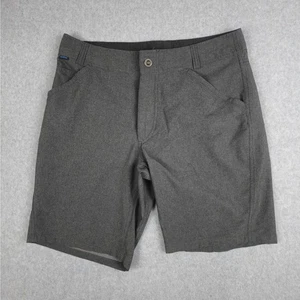 Kuhl Herren Größe 34 dunkelgrau Vortex flache Vorderseite Chino Shorts - Bild 1 von 14