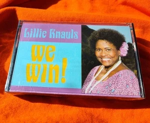 RARE WE WIN LILLIE KNAULS CASSETTE TAPE NEW SHRINK-WRAPPED GOSPEL MUSIC GAITHER - Picture 1 of 2