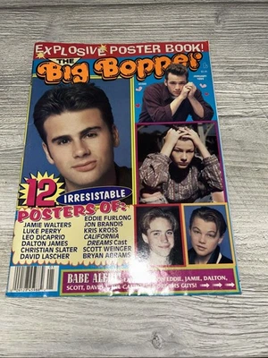 Big Bopper January 1993 Luke Perry, Leo Dicaprio Christian Slater (D2) Foto 1 de 3